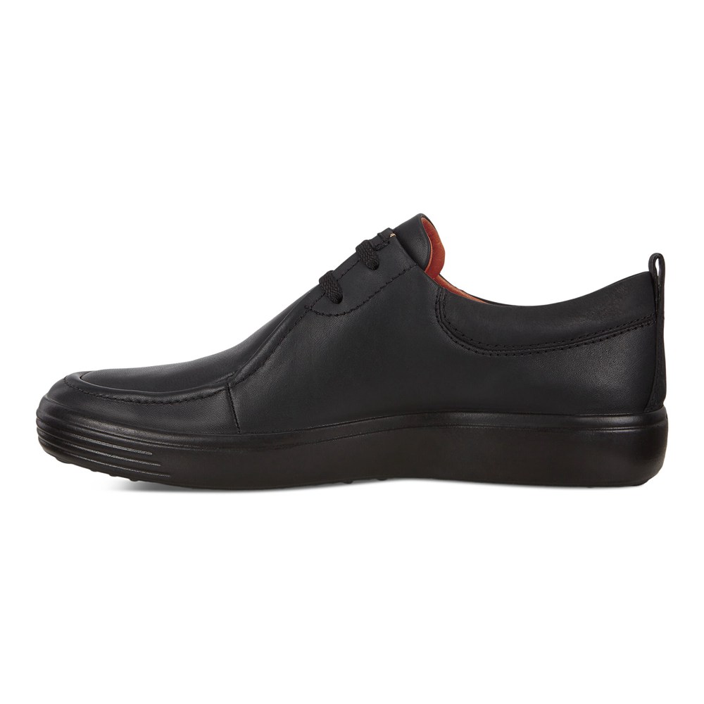 Mocasines Hombre - ECCO Soft 7 - Negros - SJM608253